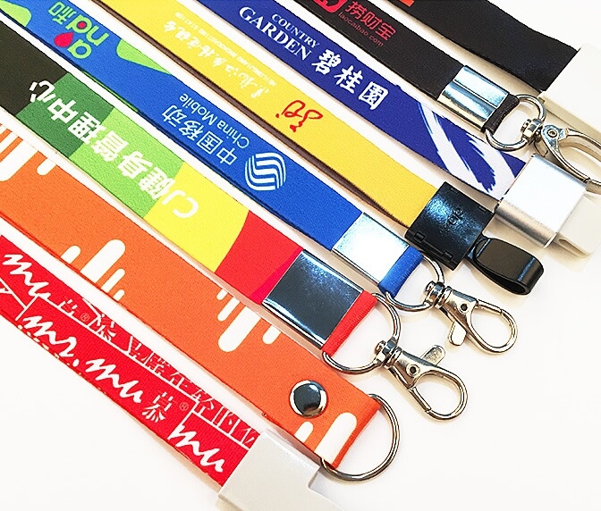 Standard Lanyard Style and Size is 36 Inches Length and 3/8 & 5/8 Width